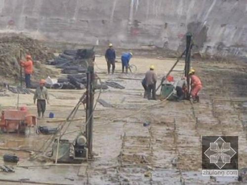 夏津我公司承建北京房山区水池地基注浆加固工程
